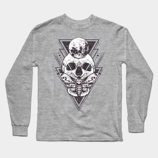 Skull & Moth Long Sleeve T-Shirt